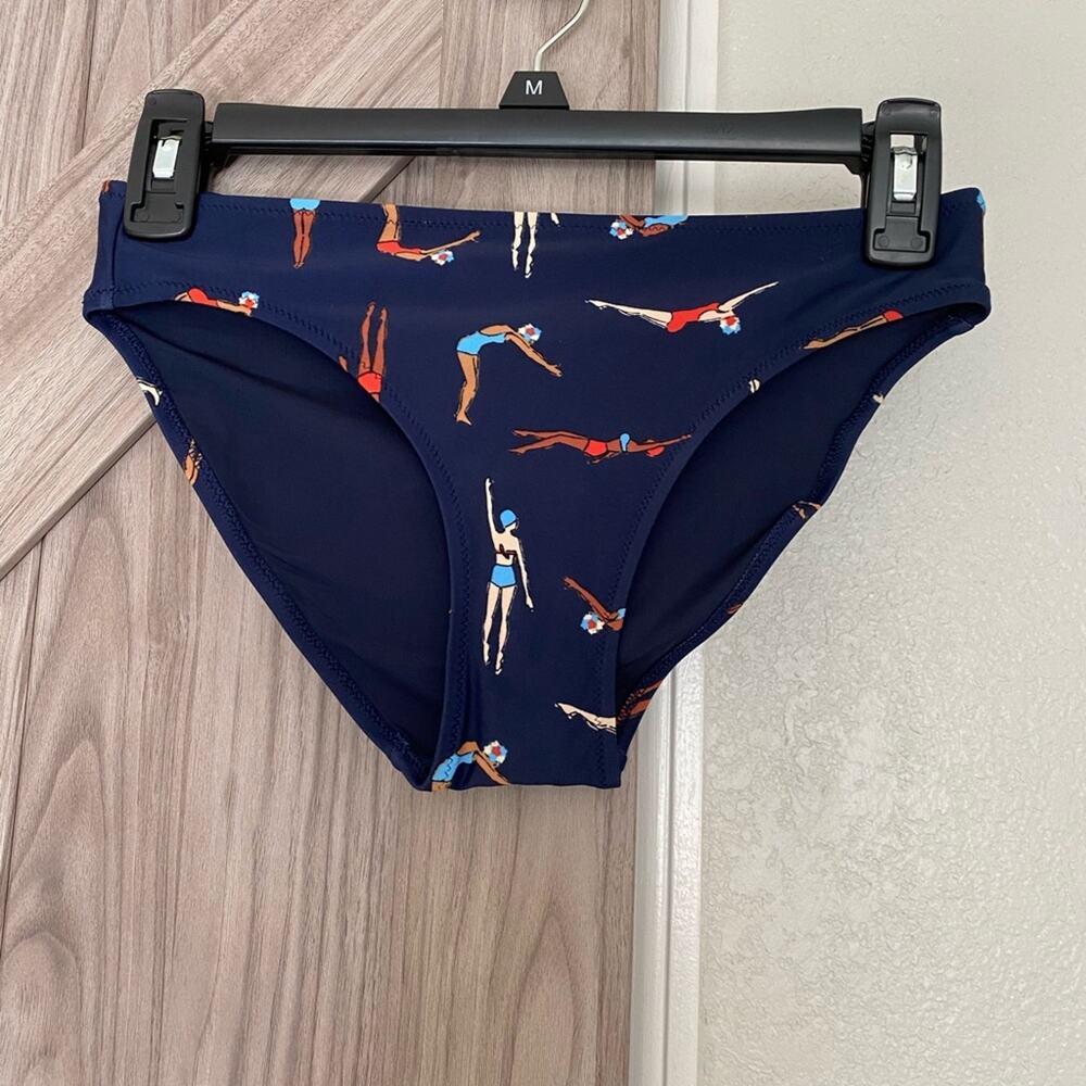 NWOT aerie Small swim bottoms with swimmers